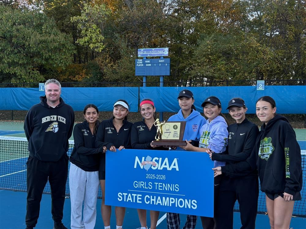 Congratulations to the Bergen Tech Girls Tennis Team on winning the New Jersey Group 4 State Champi